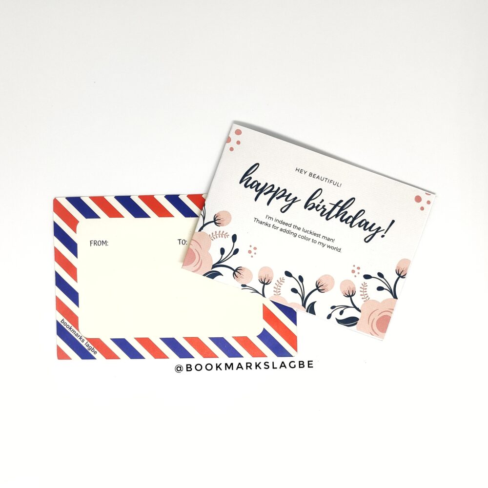 Birthday Card (with envelop)