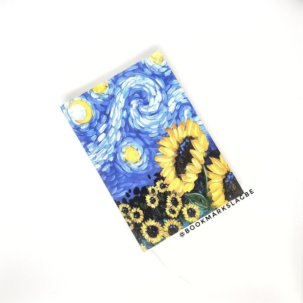 Starry Night Sunflower Notebook (Van Gogh)