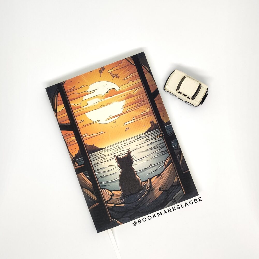 Lonely Cat Notebook (Aesthetic )