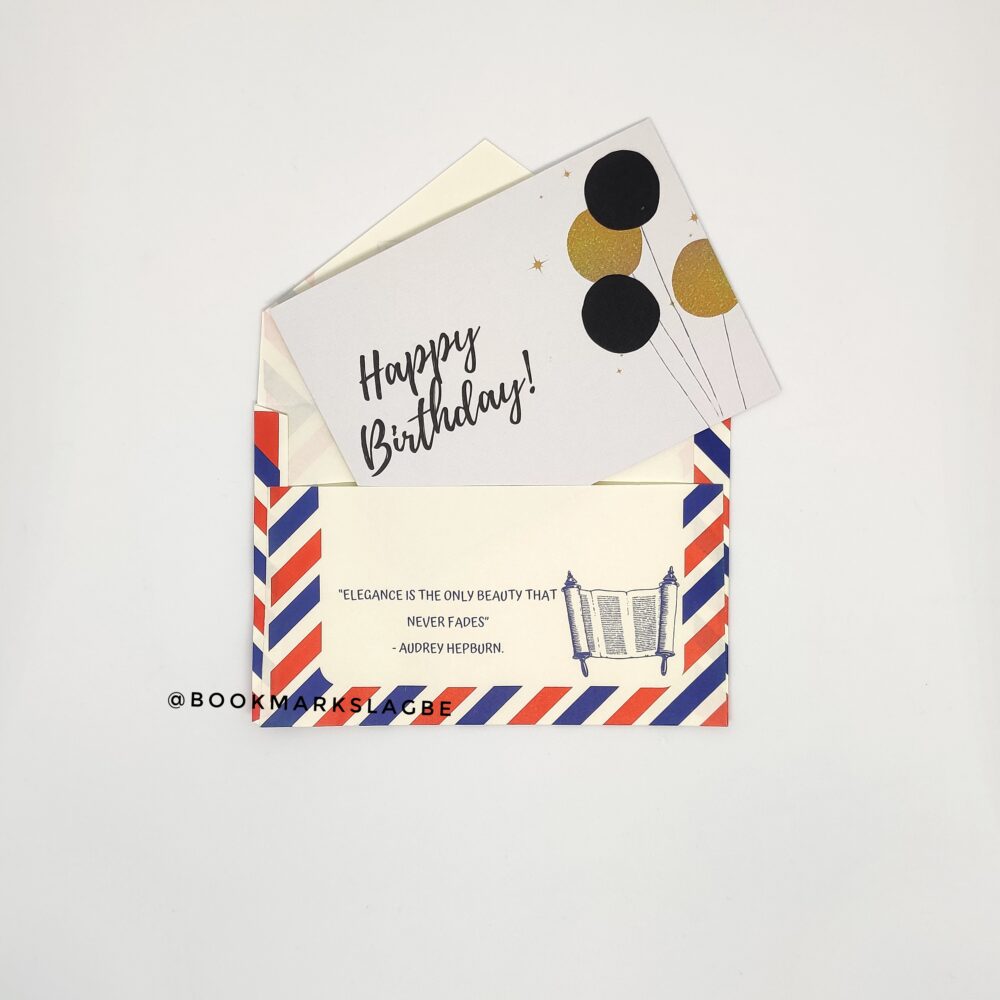 Birthday Card (with envelop)