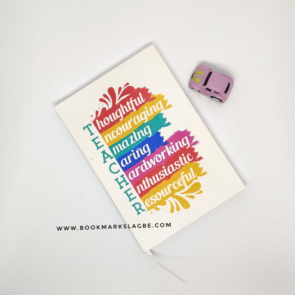 Teacher Themed Notebook (Motivational)