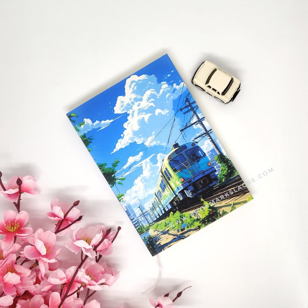 Beautiful Train Notebook