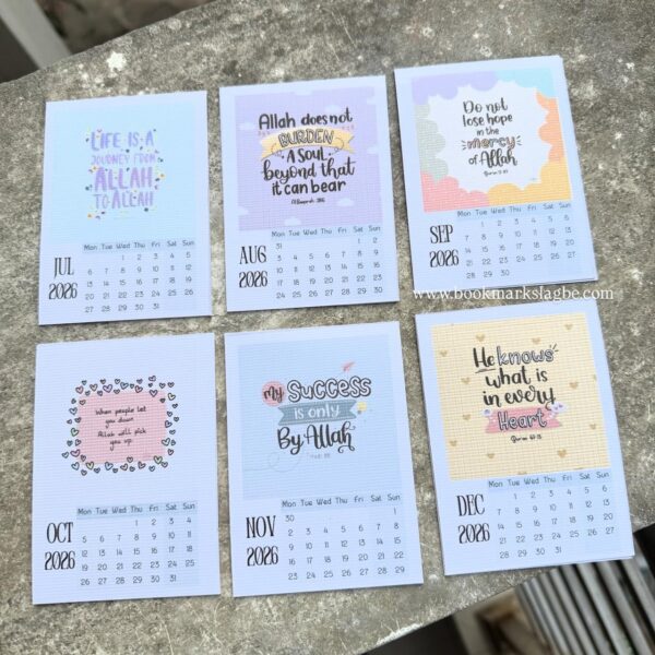 pocket Calendar 2026