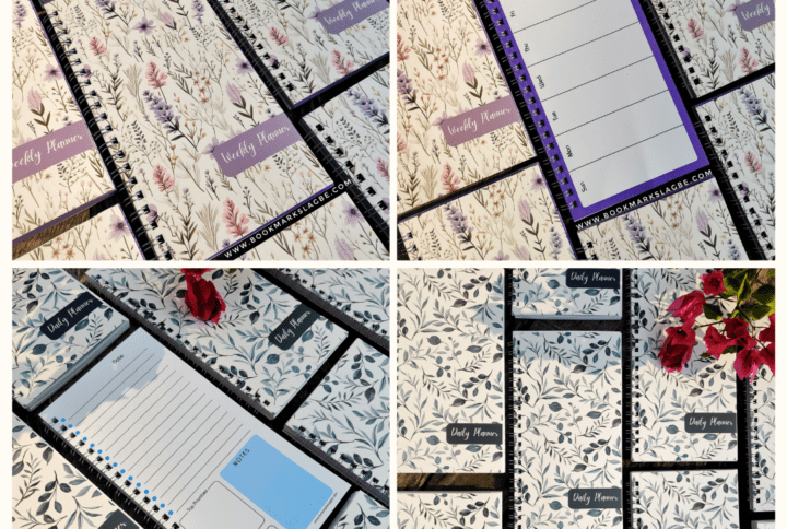 Combo of Daily & Weekly Planner (8.5×4.5 inch)