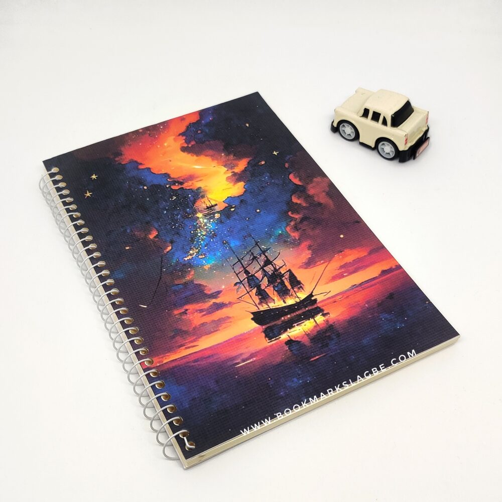 Sailing ship Spiral Notebook