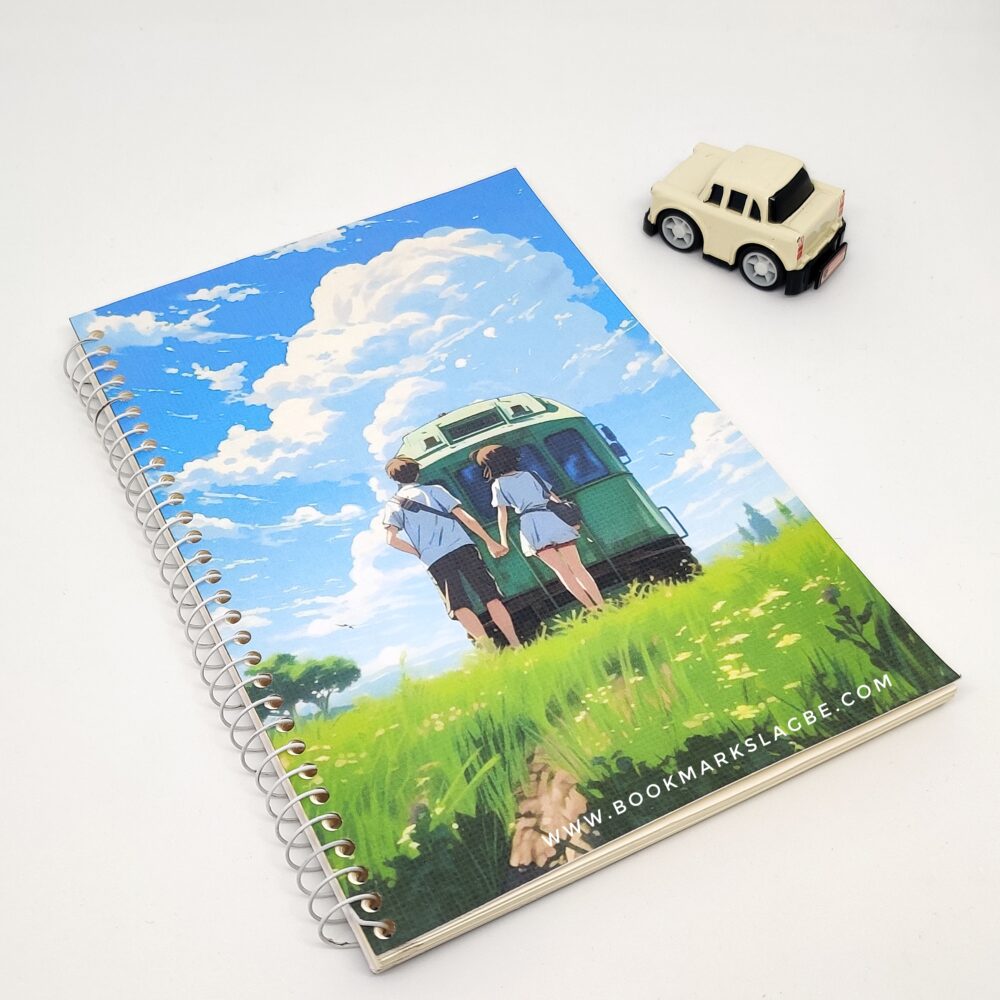 Aesthetic Anime Spiral Notebook