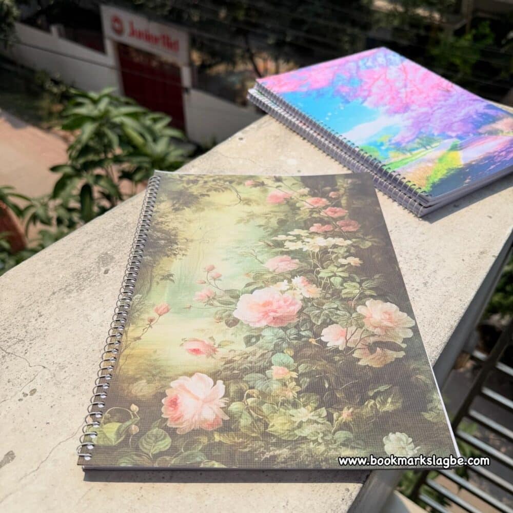 Aesthetic Flower A4 Notebook(11*8 inch)