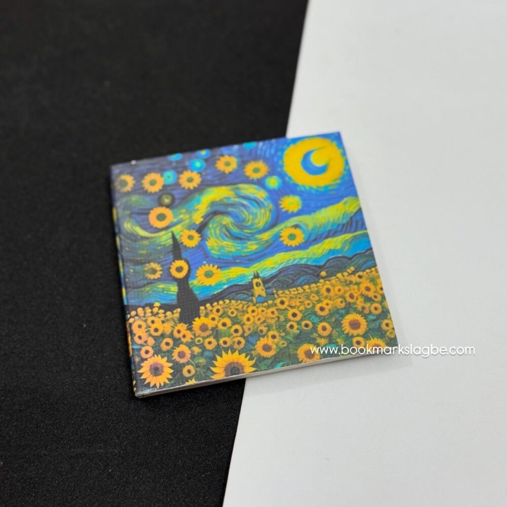 Starry Night Themed Canvas Pad