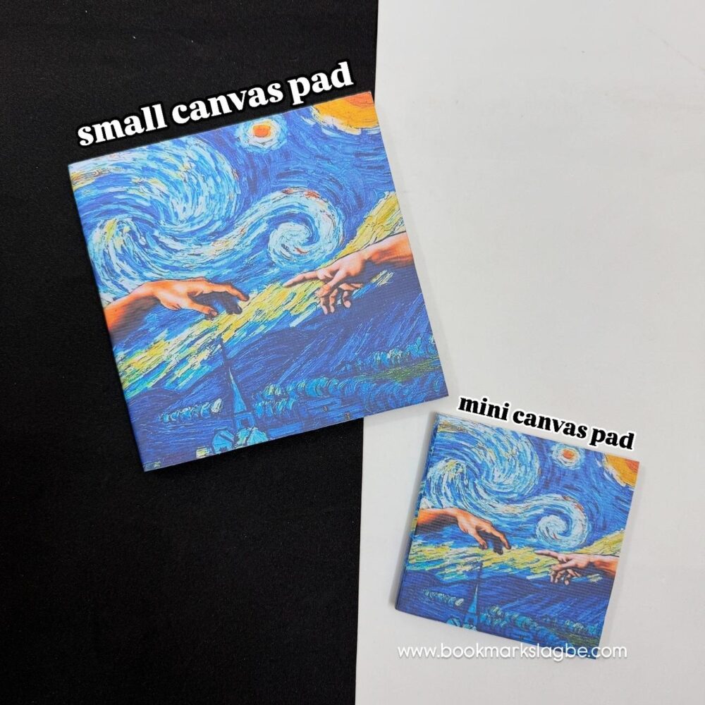 Starry Night Themed Canvas Pad