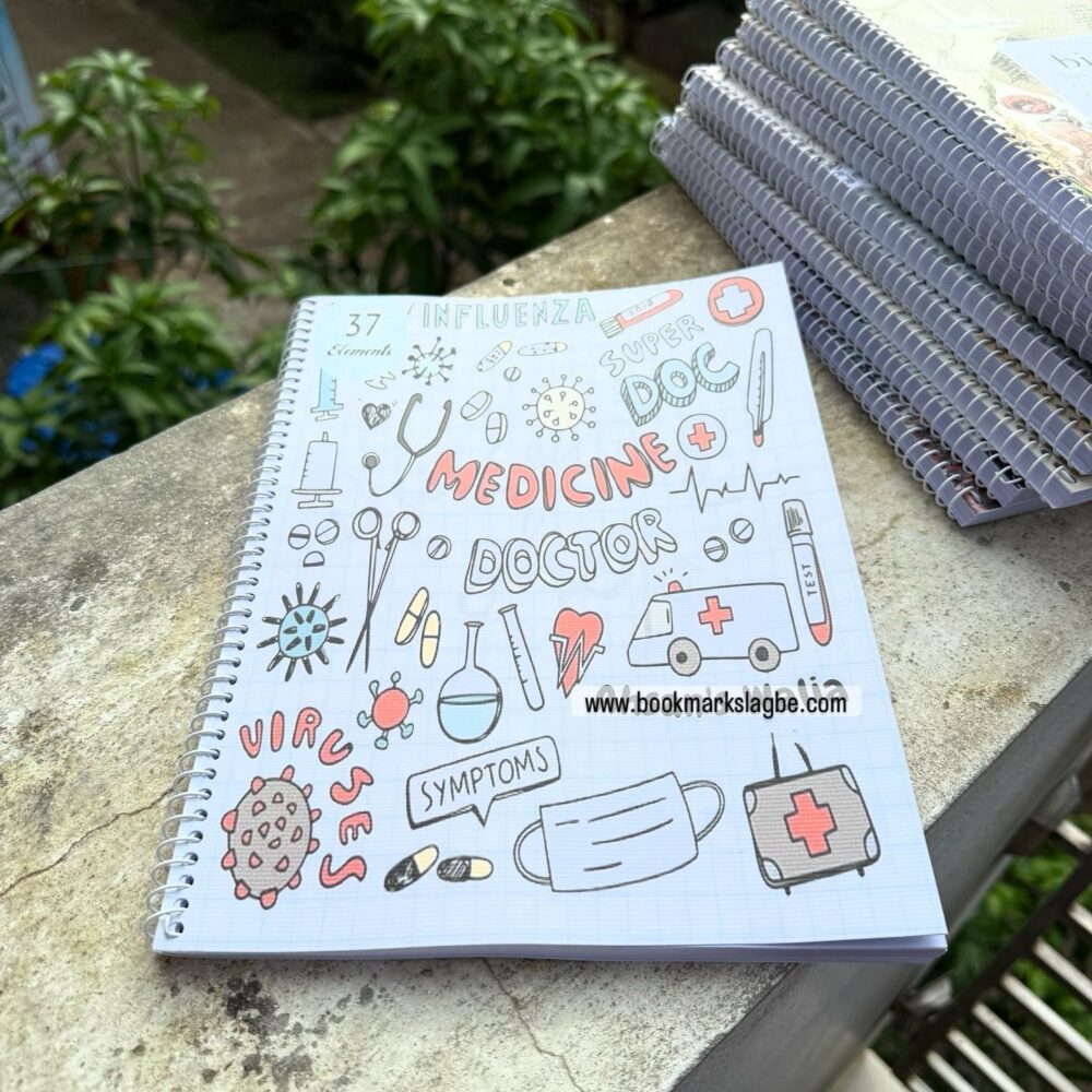 Doctor(Dr) Themed A4 Notebook (11*8 inch)