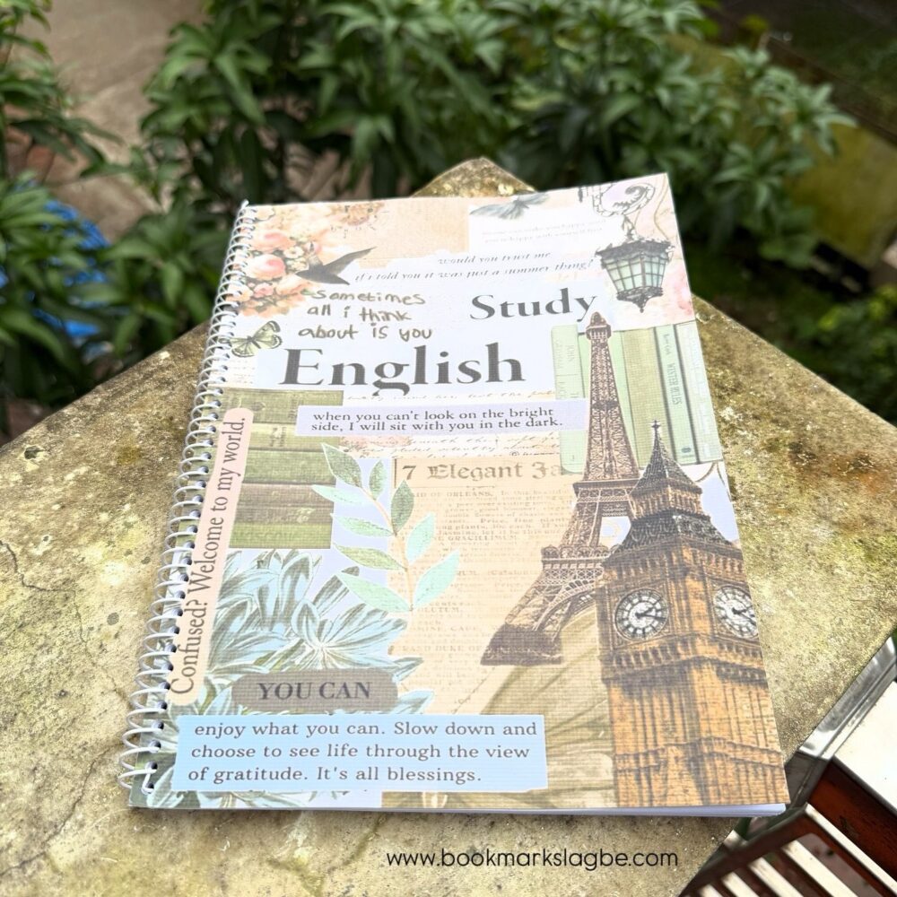 English A4 Spiral Notebook (11*8 inch)
