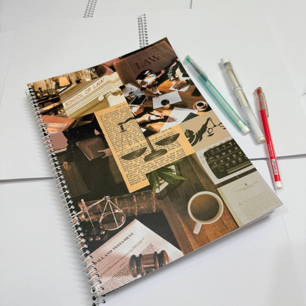Law Themed A4 Spiral Notebook(11*8 inch)