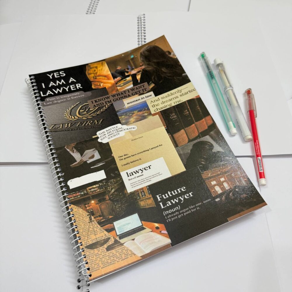 Law Themed A4 Spiral Notebook(11*8 inch)