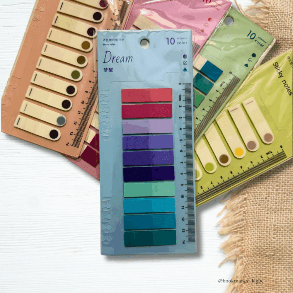 (Dream) Morandi Index Stickers-200 Sheet 10 Colors