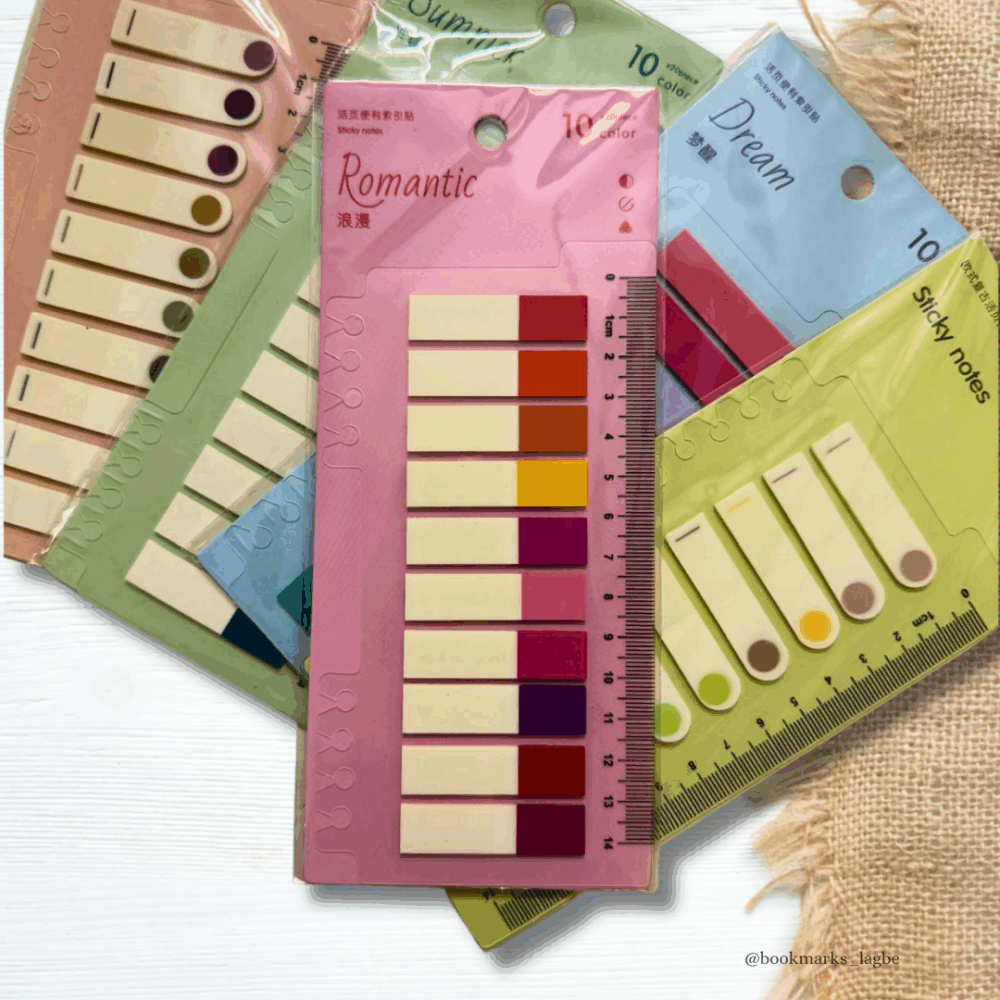 (Romantic) Morandi Index Stickers-200 Sheet 10 Colors