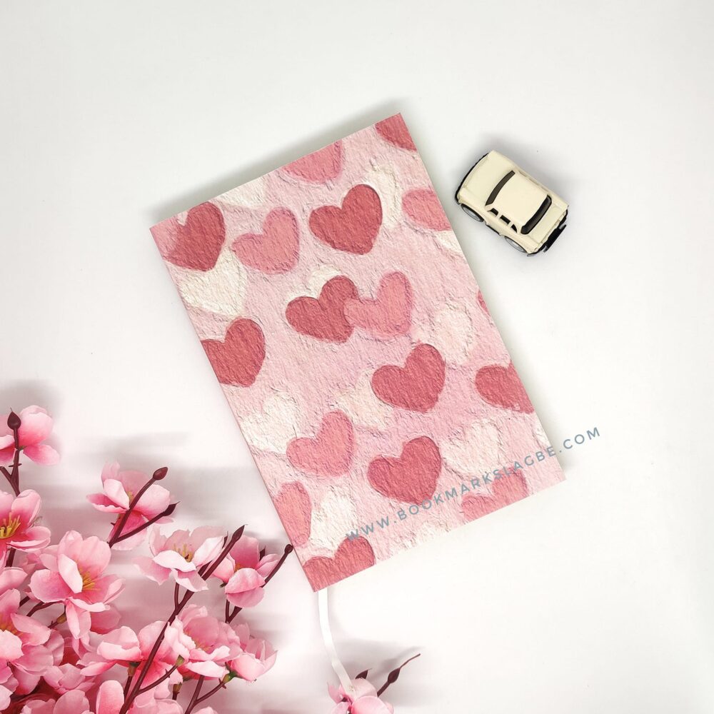 Aesthetic Hearts Notebook